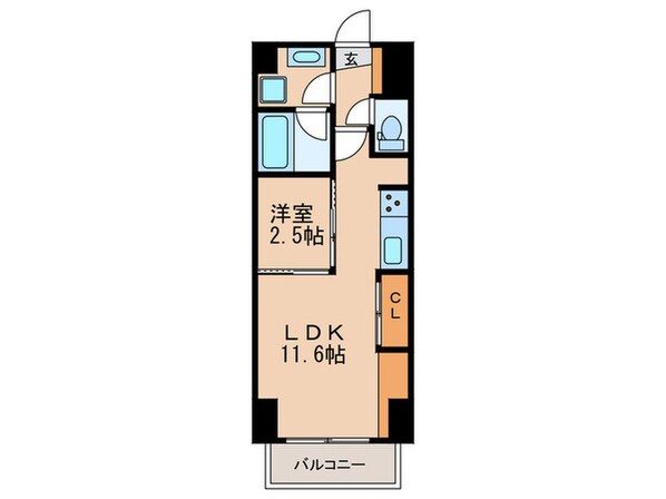 AREX丸の内Ⅱの物件間取画像